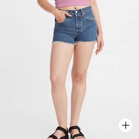 Levi’s 501 High Rise Jean Shorts - Picture 7 of 8